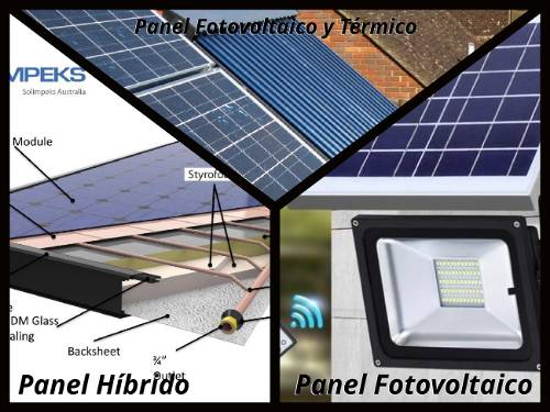 tipos de paneles solares 