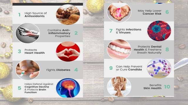 Beneficios para la salud del Cinnamomum verum