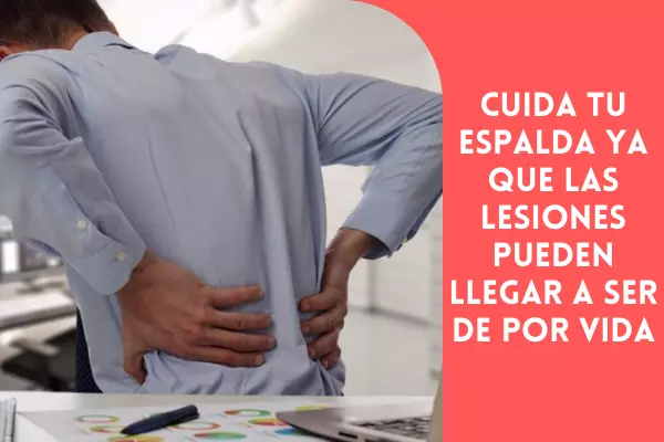 causas lesiones de espalda