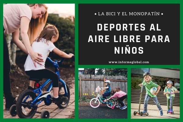 Deportes al aire libre Niños Bicicleta Monopatin