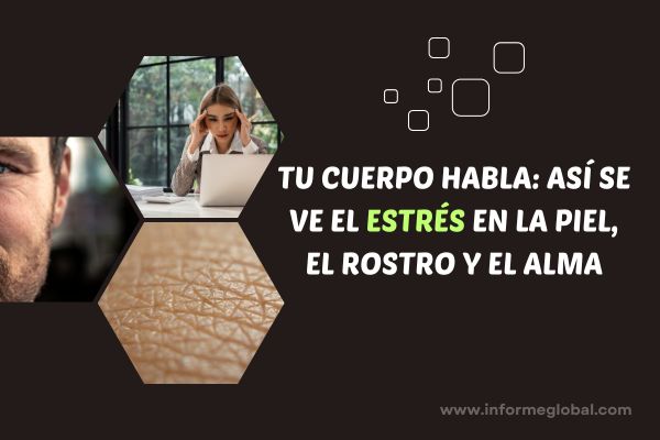 Tu cuerpo habla así se ve el estrés en la piel, el rostro y el alma