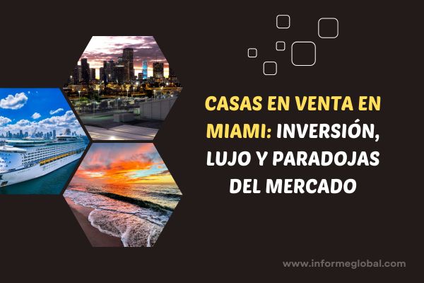Casas en venta en Miami: inversión, lujo y paradojas del mercado