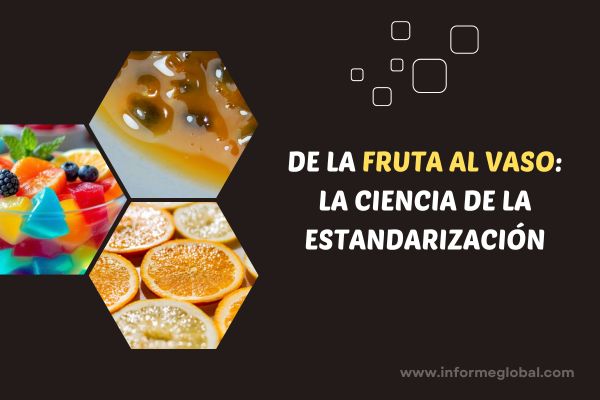 De la fruta al vaso: la ciencia de la estandarización