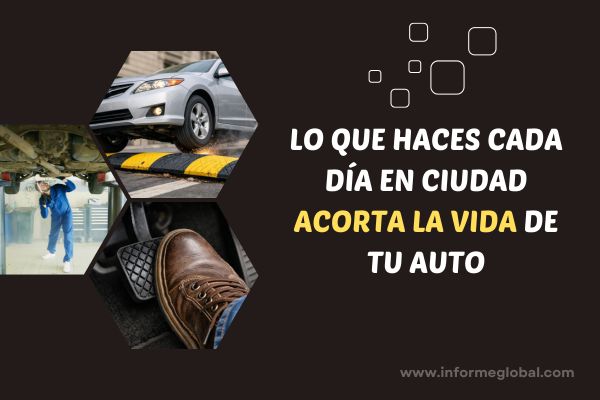 5 Hábitos de conducción urbana que aceleran el desgaste de tu automóvil